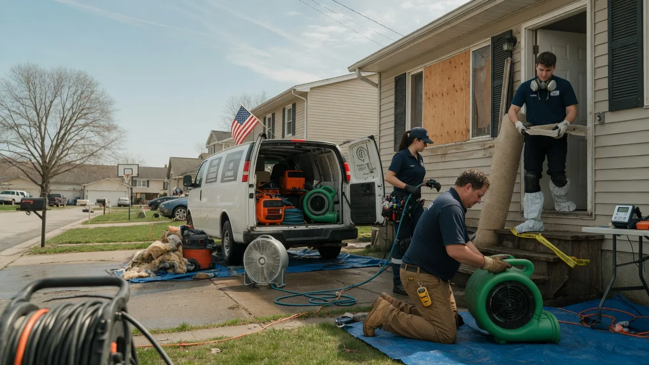 Water Damage Restoration in Essexville, MI near me